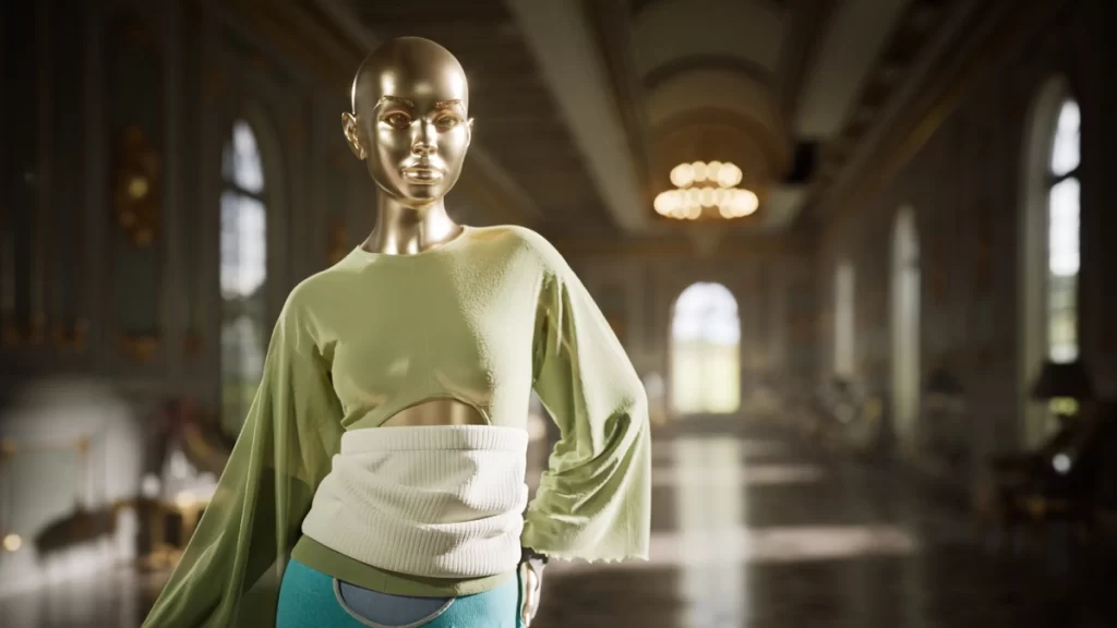 Разработано Дианой Уоллингер для The Interline. 
Сгенерировано и визуализировано в Unreal Engine Малачи